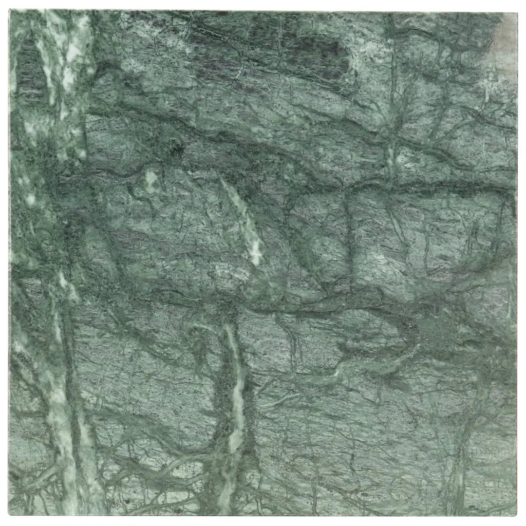 Texture de marbre vert véritable avec veines naturelles pour table basse élégante et moderne