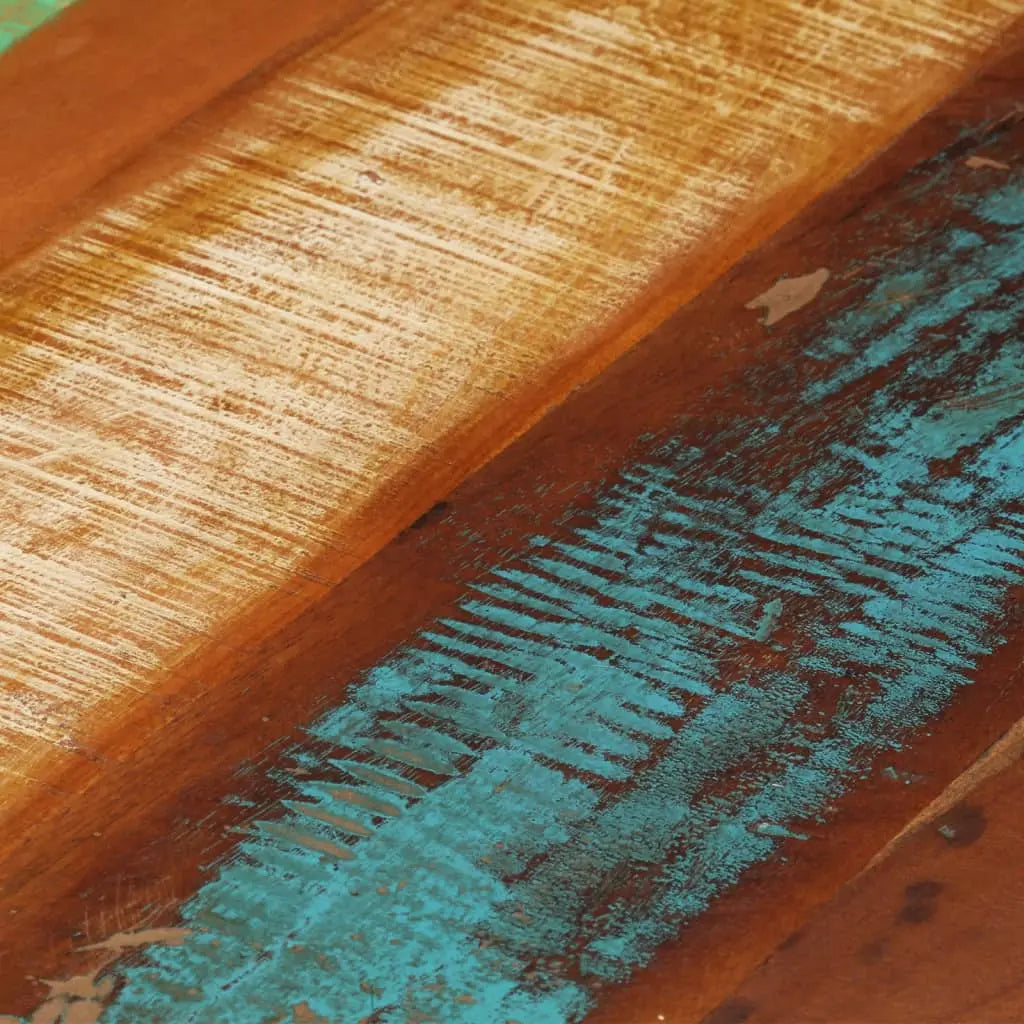 Table basse Ronde en Bois et Métal - Patina